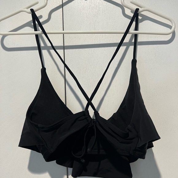Black flows bikini top - Picture 2 of 3
